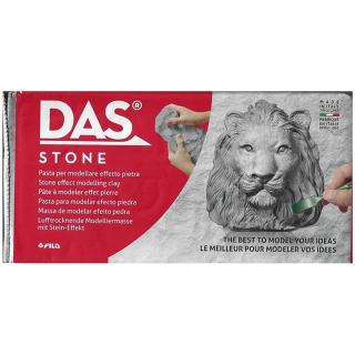 Маса за моделиране DAS - Камък сиво - 1 кг